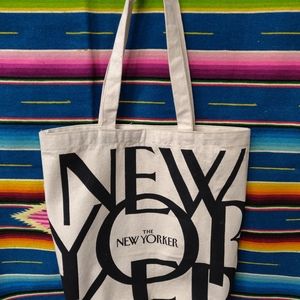 The New Yorker Magazine Tote Bag EX Condition